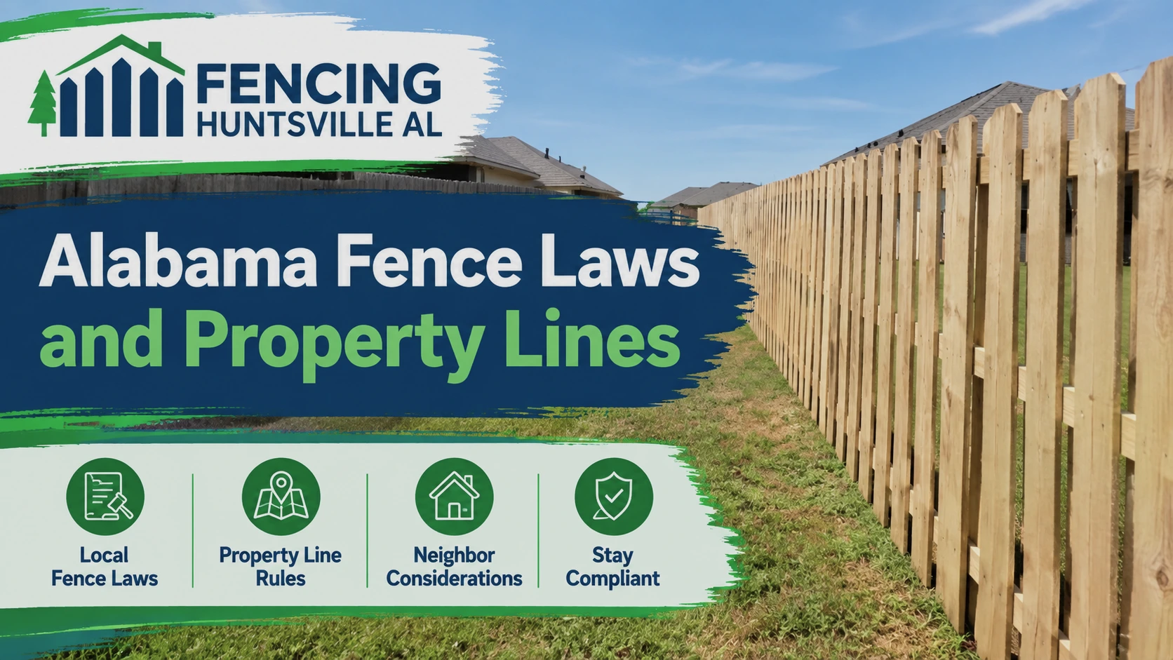 Alabama Fence Laws and Property Lines Explained