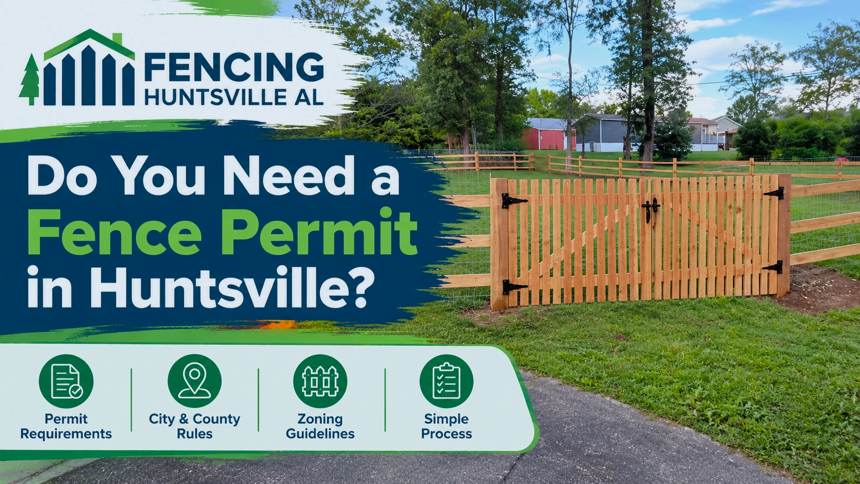 Do You Need a Fence Permit in Huntsville City Limits