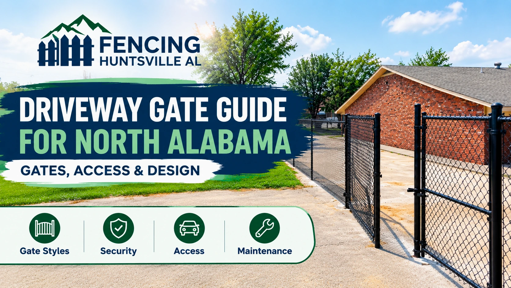 Driveway Gate Guide for North Alabama