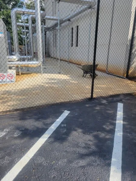 310 ft 10 ft Commercial Black Chain Link